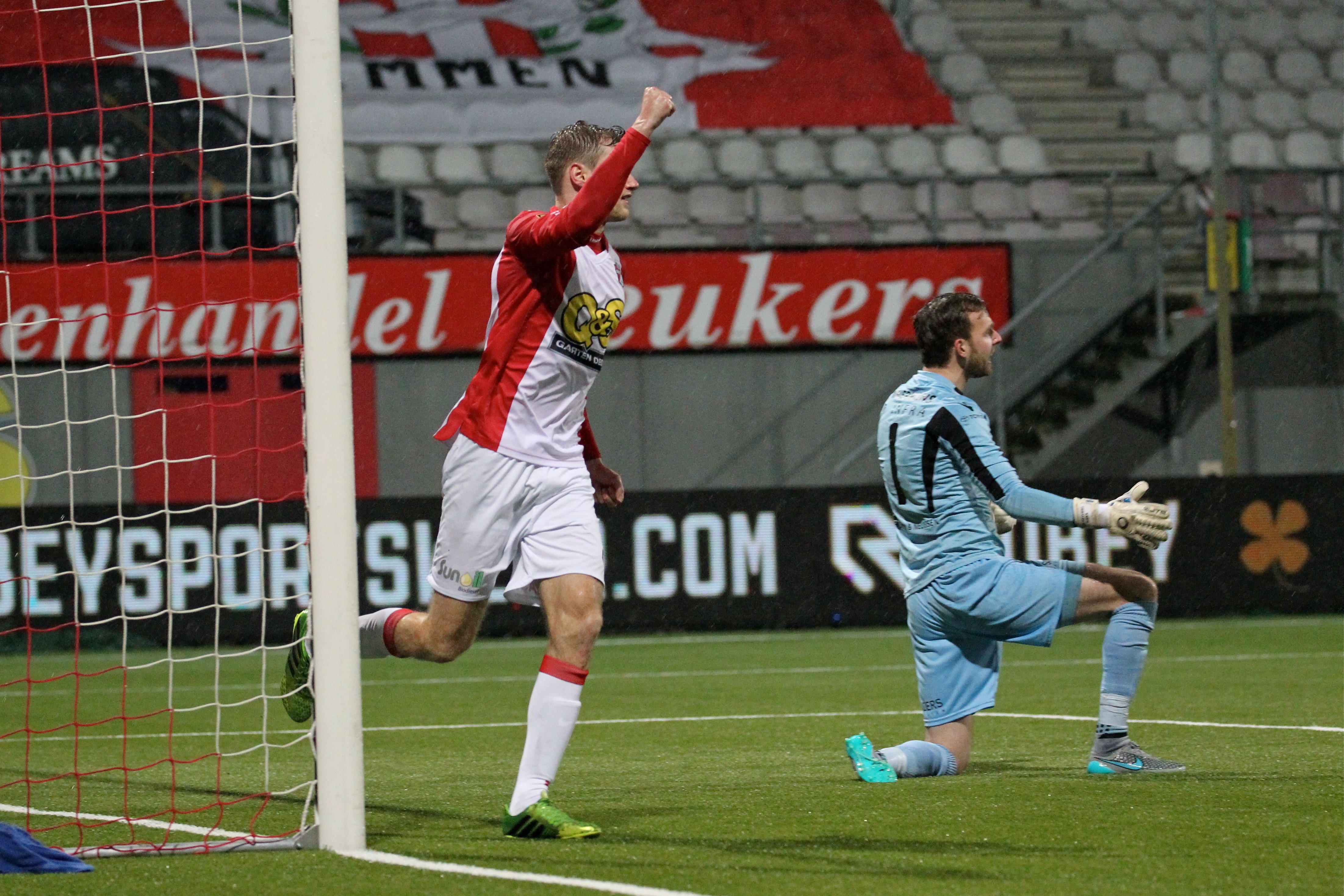 siekman 1-0-keeper Kees Heemskerk