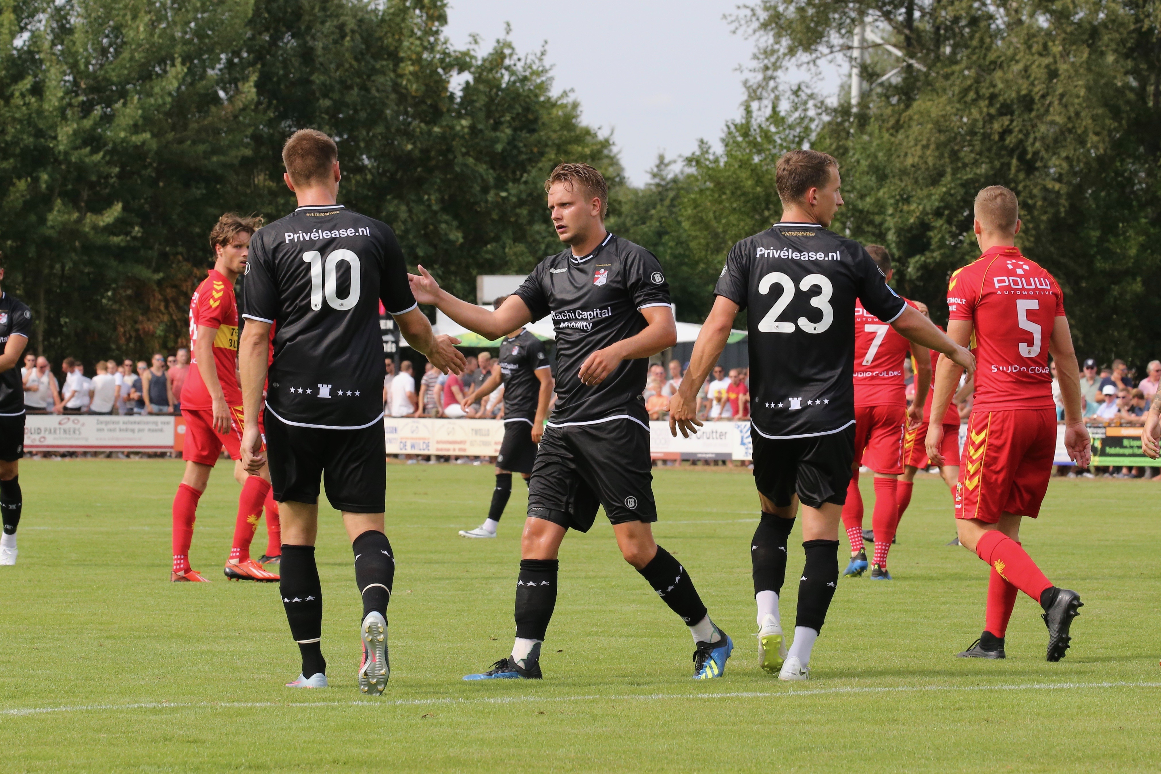 Marinus Bannink Bijl GAE - FC Emmen 4 augustus 2018