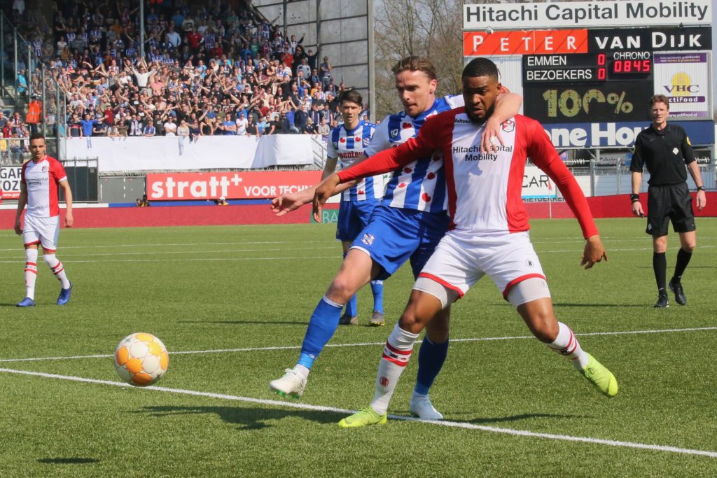 FC Emmen - PEC Zwolle - 7 april 2019 - arias