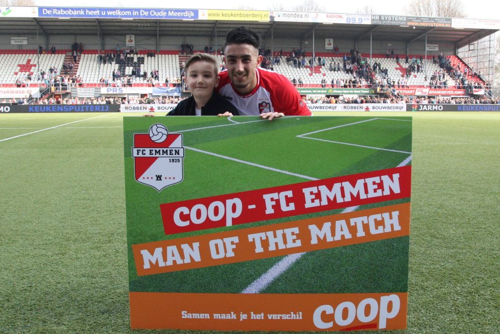 FC Emmen - PEC Zwolle - 7 april 2019 - cavlan coop