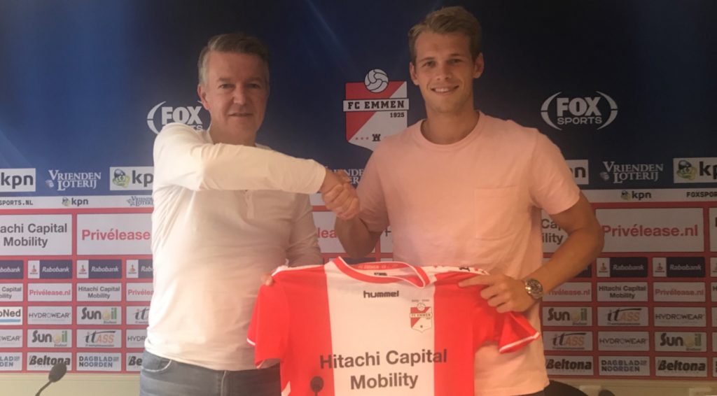 PERSBERICHT Nikolai Laursen tekent bij FC Emmen