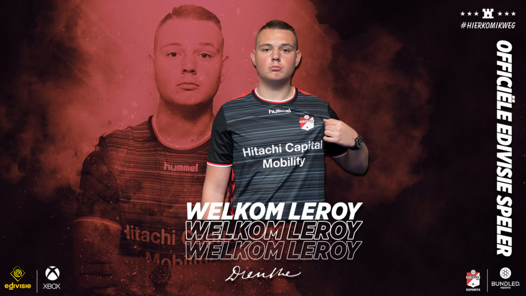 PERSBERICHT Leroy Miggels tweede esporter voor FC Emmen